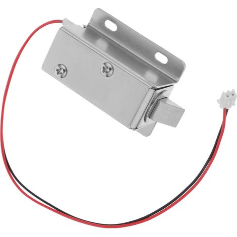 Serrure Électrique Intelligente Métal Argenté à Solénoïde, pour Armoire (1/5)