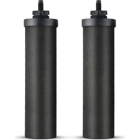Deux cartouches filtrantes compatibles BB9-2 Berkey pour purificateur d'eau, cartouches filtrantes à charbon actif par gravité, éléments de purification externes pour purificateurs d'eau. (1/5)