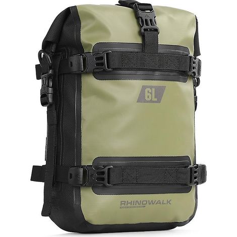 6L wasserdichte Motorrad-Sturzbügeltasche, universelle Seitentasche für Motorradrahmen