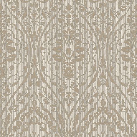BRICOFLOR Papier peint baroque Tapisserie baroque Papier peint intissé Beige / crème Marron - 10,05 x 0,53 m (1/5)