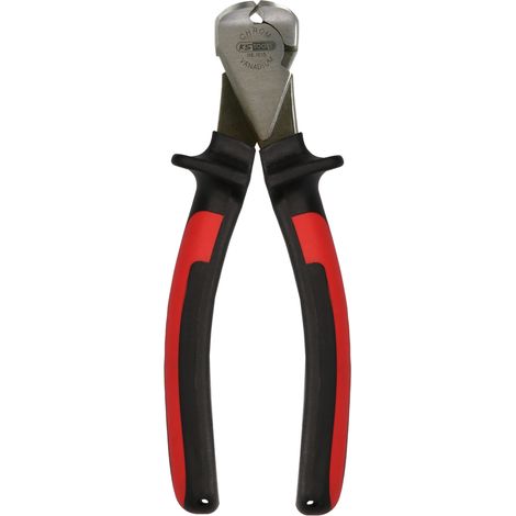 KS Tools - Pince coupante frontale à poignées bi-composants, L. 160 mm - 115.1015