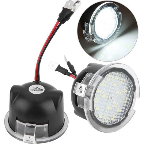 18-LED-Rückspiegelleuchte (1,8 W) für Ford F-150, Fußraumbeleuchtung (links und rechts), Außenspiegelbeleuchtung (1/5)