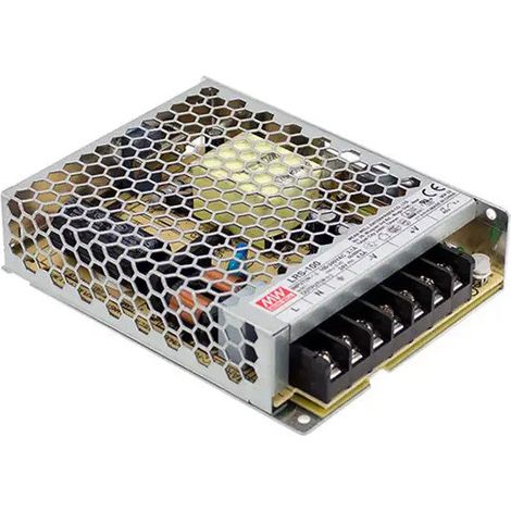 LRS-100-36  Transformador MEANWELL Entrada 85-264VAC Salida 36VDC 2,8A 100,8W Aislamiento 3750VAC