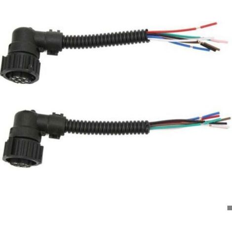 Faisceau Feu Arrière - ABS + Métal - Compatible Vauxhall Movano I 1998-2010 Opel Vivaro 2006+ Fiat Ducato 250 2006+ Peugeot Boxer 2006+ - 2 Pièces (1/4)