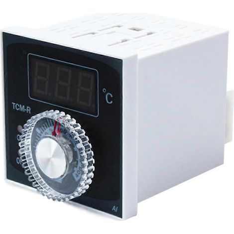 Thermostat de four 220 V TCM-R, interrupteur de contrôle de température PID TCL-R pour domotique, sortie relais de remplacement série XMTD (1/5)