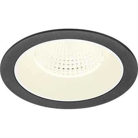 Encastré downlight NUMINOS® XL intérieur 4000 K 55° IP20 rond noir /blanc - SLV - 1009961 (1/2)