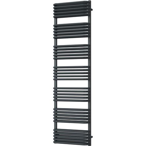 Crossmoor - Anthracite Towel Radiator - H1800mm x W500mm (1/3)