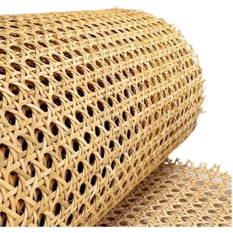 Rouleau de Cannage - OUTAD - 40x150cm - Rotin Naturel - Flexible - Décoration Durable