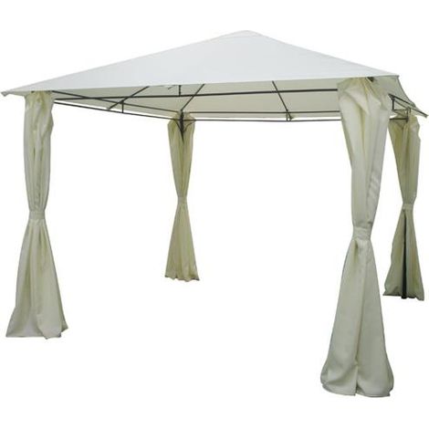 Pérgola para jardín 2,95x2,95xh.2,65m - (1/2)