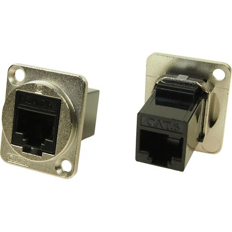 XLR Adapter UTP RJ45 Cat6 Adapter, Einbau CP30222M CP30222M Cliff Inhalt: 1 St.