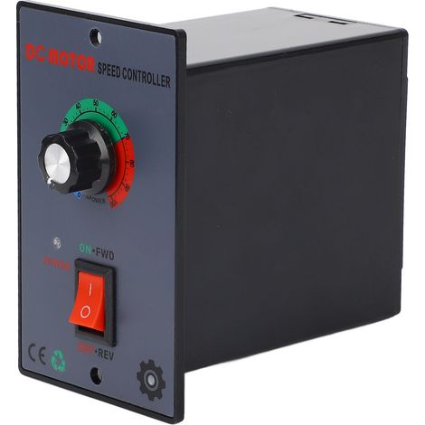 Contrôleur de vitesse pour moteur à courant continu 12-60 V 20 A, interrupteur de commande à sortie variable pour moteurs 550, 775, 795 et 895