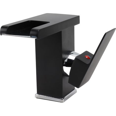 Robinet Mitigeur Lavabo Antique Laiton Doré avec Flexibles, Robinet Salle de Bain Cuisine à Poignée Unique (1/5)