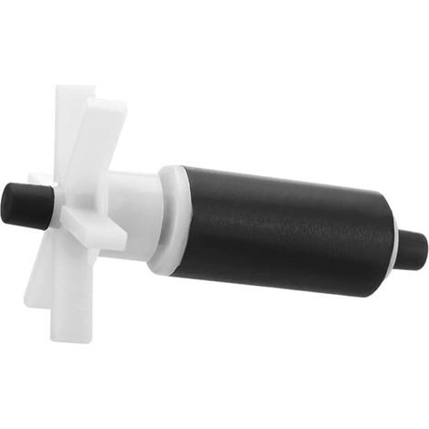 Turbine de rechange pour pompe à eau, rotor de rechange pour filtre d'aquarium, turbine de rechange pour pompe de bassin - Noir (1/5)