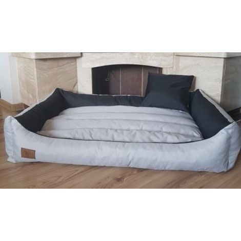 XXL Hundebett aus Kunstleder - Hundekissen Hundesofa Katzenbett Hundekorb