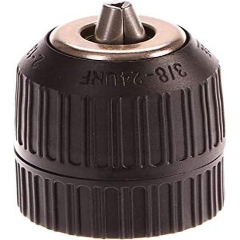 Geko G00511 - Portabrocas para taladro 2-13 3/8, color negro