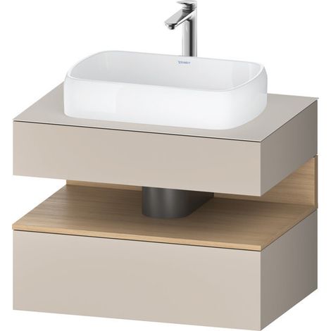 Duravit Collection One Konsolenwaschtischunterbau, 1 Auszug, 1 (1/2)