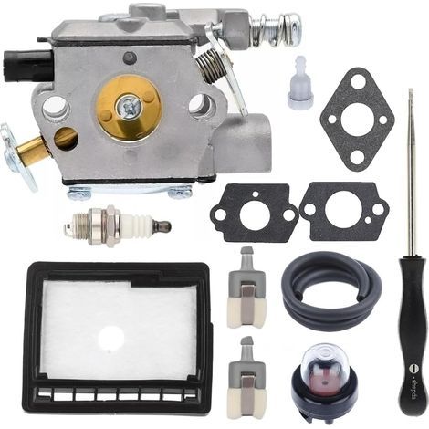 Carburatore Hippotech CS3000 per motoseghe Echo CS-300, CS-301, CS-305, CS-340, CS-340, CS-346, ricambi per motoseghe a benzina WT-402 WT-589A A021000231 A021000232 con kit filtro aria (1/4)