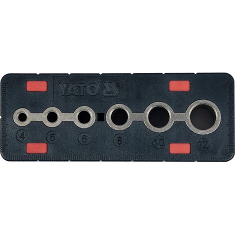 Yato Outil de perçage noir avec guides acier carbone (1/3)