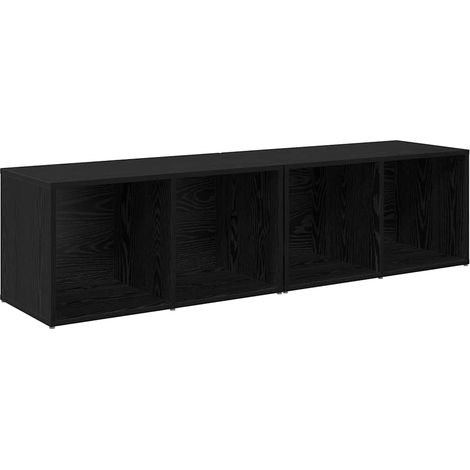 Maison Exclusive - Ensemble meuble TV 2 pcs Chêne noir 37 x 35 x 72 cm
