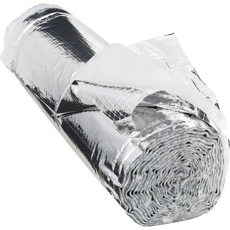 Isolation pour porte de garage - 1 rouleau - Aluminium matelassé - Économies d'énergie thermique - Pour portes (1/4)