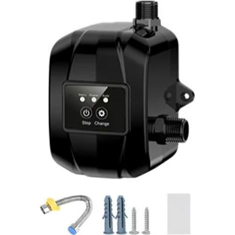 Pompe de surpression pour robinet domestique, sûre et silencieuse, 150 P, pour douche, arrosage automatique, cuisine, installation murale, sans perforation, prise européenne (1/5)