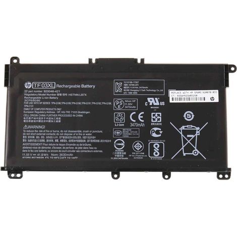 Bater a HP 3C 41Whr 3600mAh LI TF