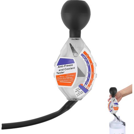 Coolant Tester, Quick Test Dial Tester Antifreeze Tester Coolant Tester Densitometer High Precision Automotive Repair Tools (1/5)