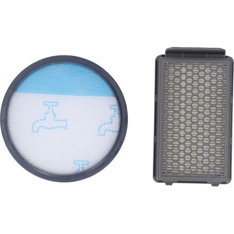Filtre rond et filtre rectangulaire pour accessoires d'aspirateur Rowenta RO3715, RO3759 et RO3798 (1/5)