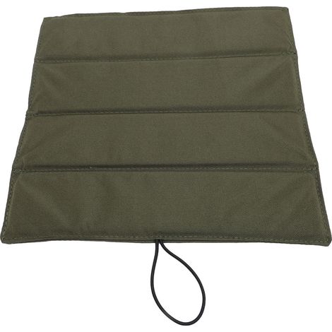 Coussin de Pique-nique - Modèle 32x31cm - Vert Armée - Pliable, Imperméable et Confortable pour Extérieur (1/4)
