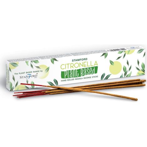 Bâtons d'encens Masala à base de plantes - Citronnelle- Vendu par 1 (1/2)
