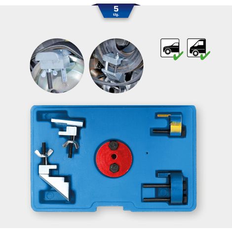 Brilliant Tools Jeu d’outils de fixation et défixation pour courroie trapézoïdale , 5 pcs (1/5)