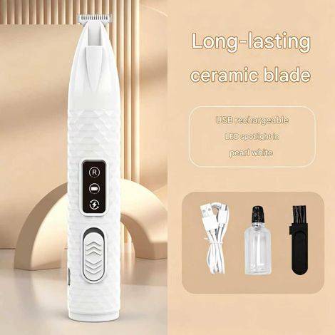 Filiyano-Nouvelle tondeuse à ongles améliorée pour chiens (2025) – Silencieuse et efficace, avec lumière LED blanche (1/3)