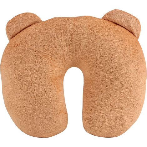 Coussin de voyage en PP coton, appui-tête souple en forme de U, repose-nuque pour voiture, oreiller décoratif tigre, peluche confortable, 1 pièce. (1/3)