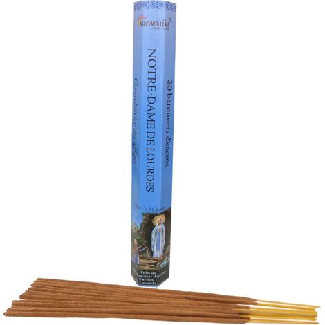 20 Bâtonnets d'encens Aromatika Notre Dame de Lourdes