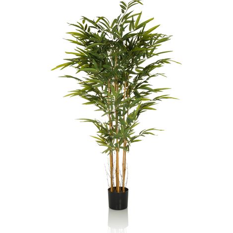 Plante artificielle / arbre artificiel BAMBUS II 150 cm vert hjh OFFICE