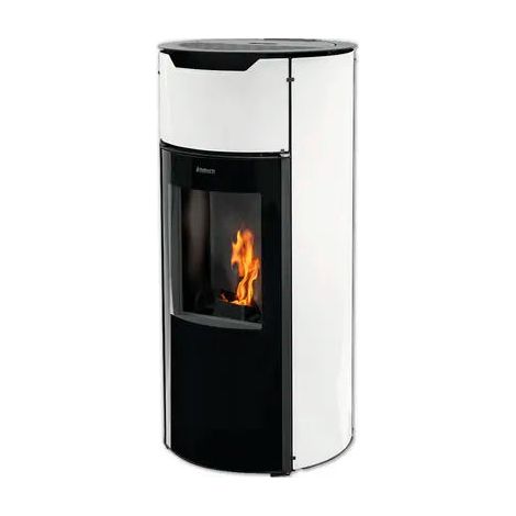 [GEBRAUCHT] B-Ware Aduro Ofen Kamin Pelletofen P1.4 Heizen Stahl Schwarz Weiß Automatik Wlan