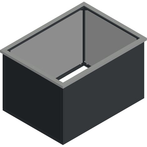 KGT Hochbeet Zubehör Schneckenkante für Alu-Hochbeet 130 90x120 cm Aluminium (1/3)