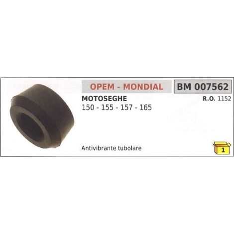 Antivibrante tubolare OPEM motosega 150 155 157 165 007562