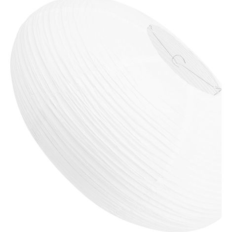 Abat-jour en papier blanc pour suspensions, protection contre la poussière et installation facile, (1/5)