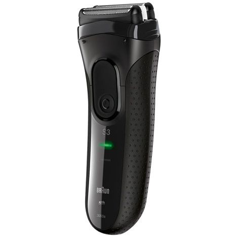Afeitadora eléctrica Braun Series 3+ ProSkin para afeitado en seco, 240 V, gris (3000s) para hombre (1/5)