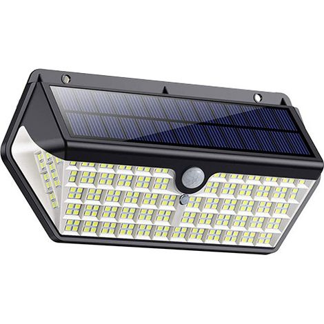 PROJECTEUR SOLAIRE DÉTECTEUR DE MOUVEMENT 266 PCS LED 2500 LUMENS