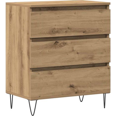 Maison Exclusive - Aparador Roble artesanal 60 x 35 x 70 cm Mader (1/5)