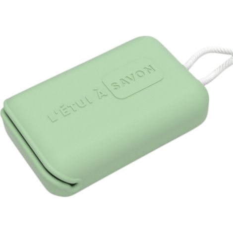 Étui à Savon en Silicone, Couleur Pistache (1/5)