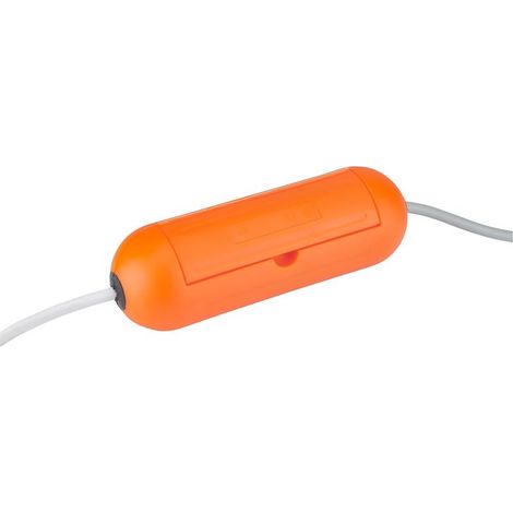Boitier d'Etanchéité Pour Rallonges - Boitier de Protection IP54 Pour Raccordement Electrique - Orange (1/3)