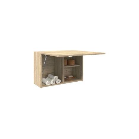 Armoire murale de bain chêne sonoma 60x25x40 bois ingénierie (1/5)