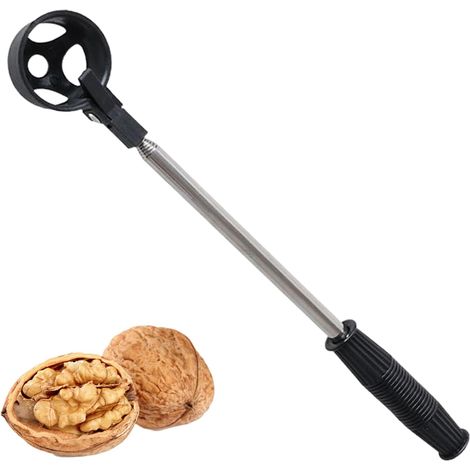 1 Pince à œufs, Acier inoxydable, Télescopique 40-195cm, Outil de ramassage, Ergonomique, Pour ferme et jardin (1/5)