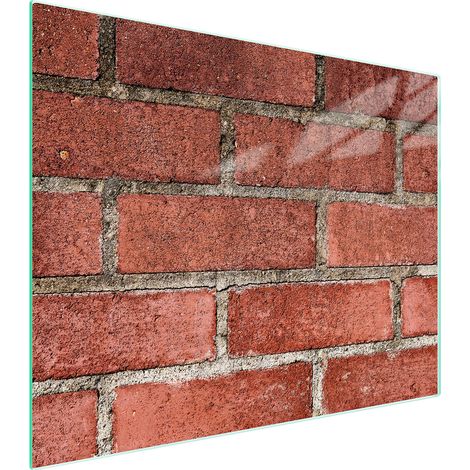 TAGLIERE IN VETRO 52x40 MATTONE (1/5)