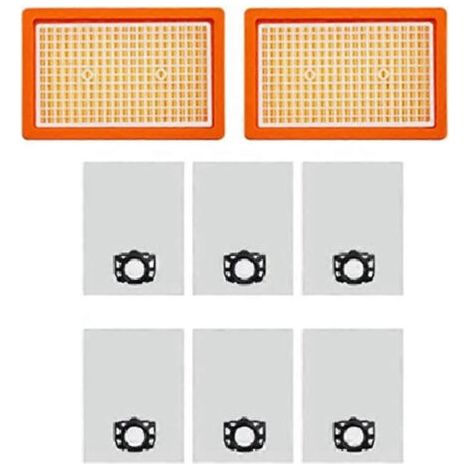 NALOOKAMIC Filtre HEPA de rechange 2.863-005.0 pour aspirateurs KARCHER MV4, MV5, MV6, WD4, WD5 et WD6 (1/4)