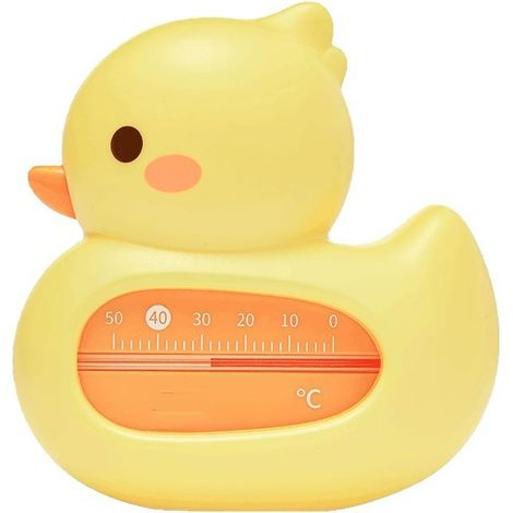 Messthermometer, Ente gelb, Badethermometer, Schwimmbadthermometer (1/5)