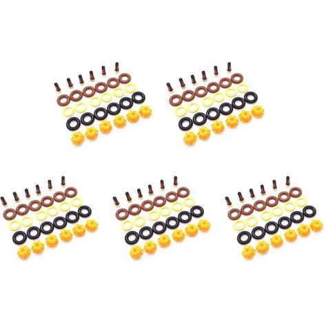 Kit de réparation pour 5 injecteurs de carburant 0280150440 13641703819 Compatible avec les véhicules E60, E39, 520i et 523i. Pièce de rechange : AY-RK004 (1/4)